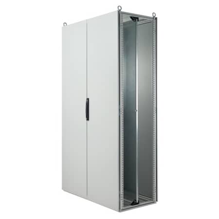 Hoffman ProLine G2 Industrial Packages, Type 12,2000x1200x600mm, Lt Gray, Steel P2KOD20126E